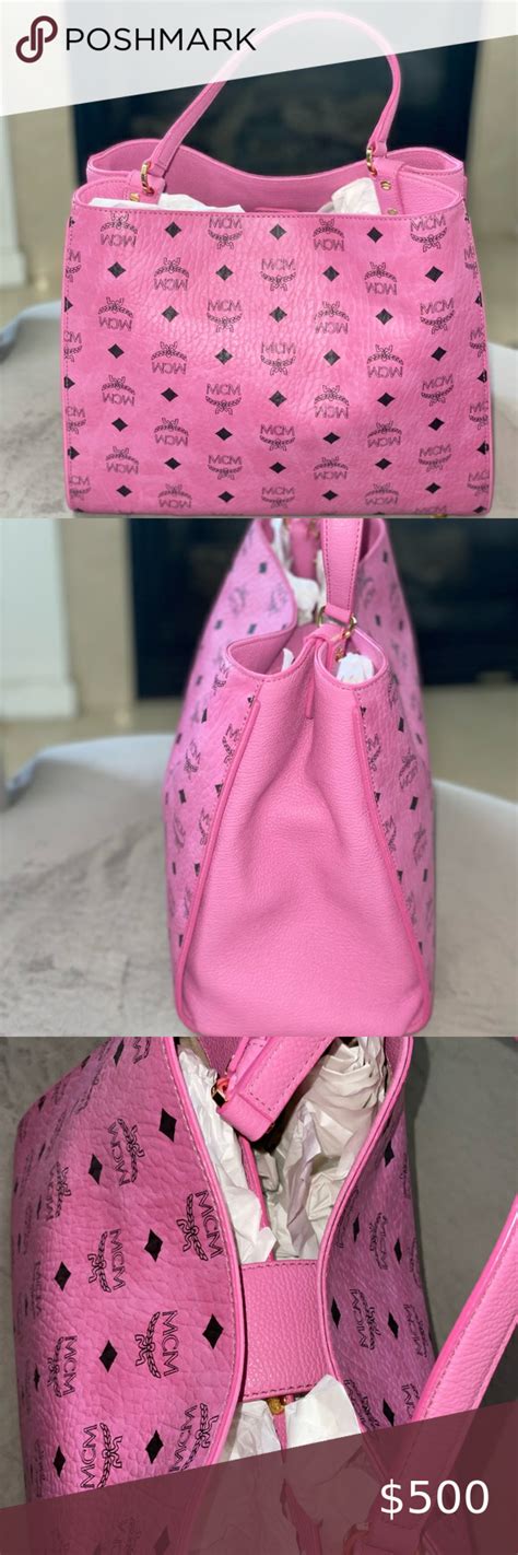 pink mcm bag replica|vintage mcm bags.